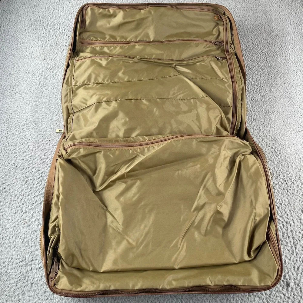 Vintage Hartmann Tweed Wool‎ Garment Bag Bi-Fold Travel Luggage 23